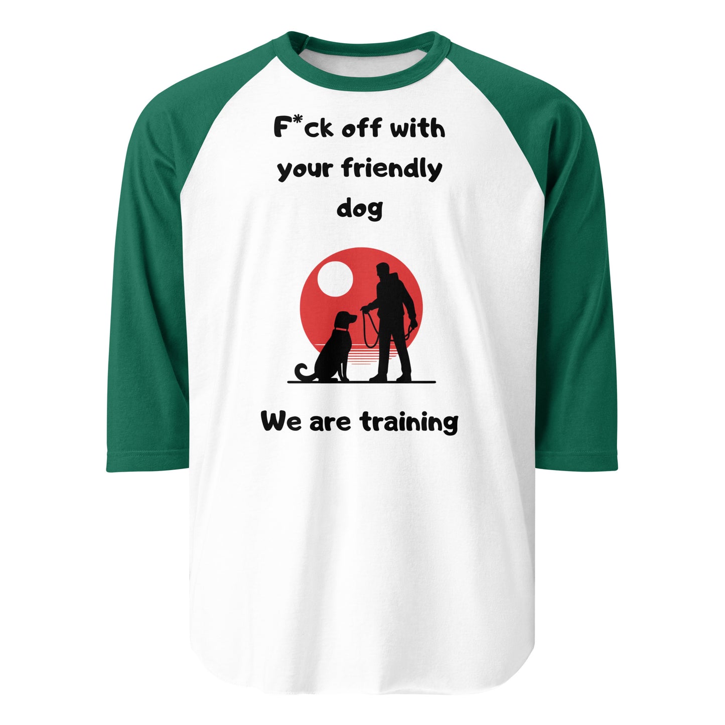 We are Training Boy - 3/4 sleeve raglan shirt