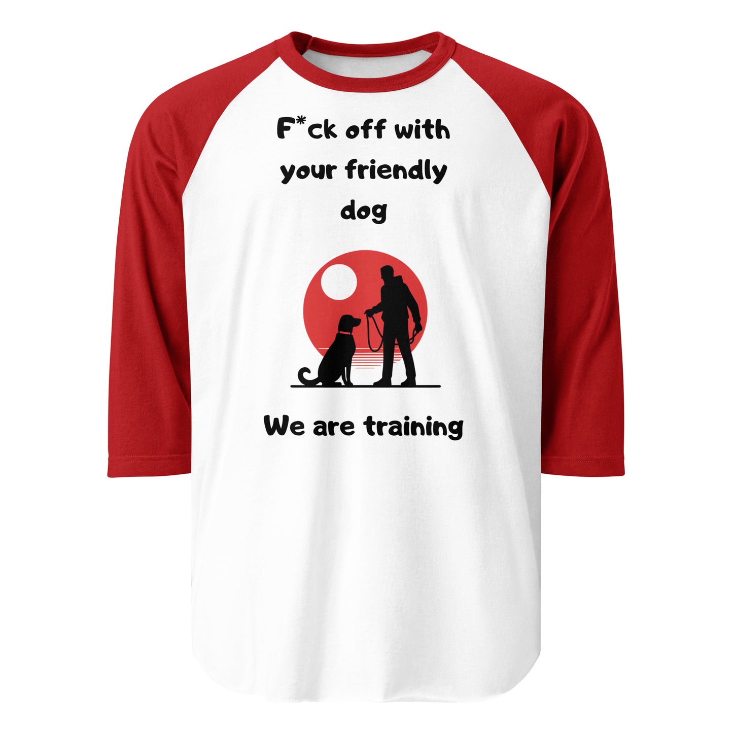 We are Training Boy - 3/4 sleeve raglan shirt