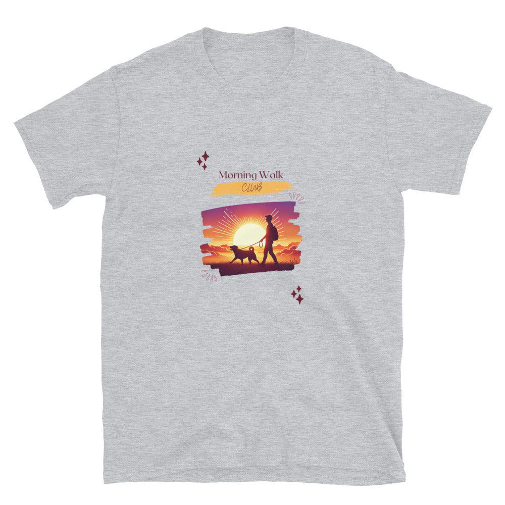 Morning Walk Club Short-Sleeve Unisex T-Shirt