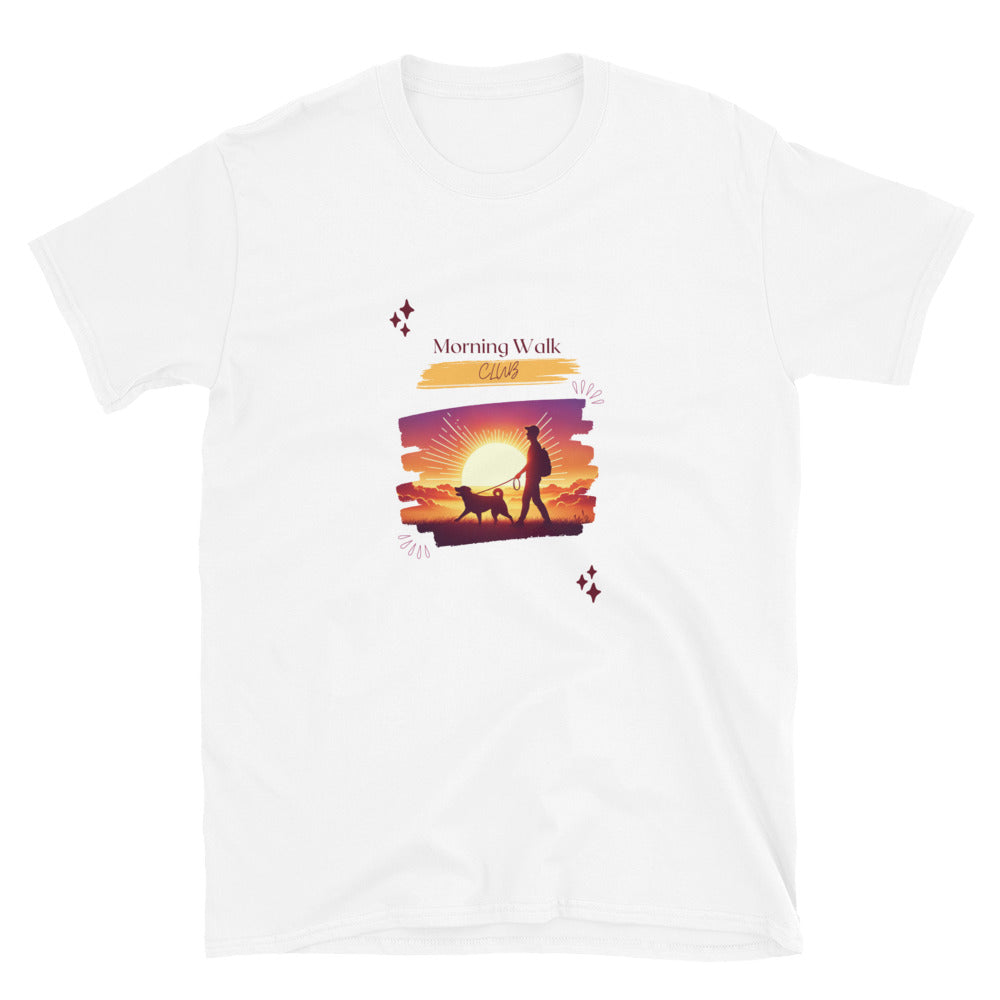 Morning Walk Club Short-Sleeve Unisex T-Shirt