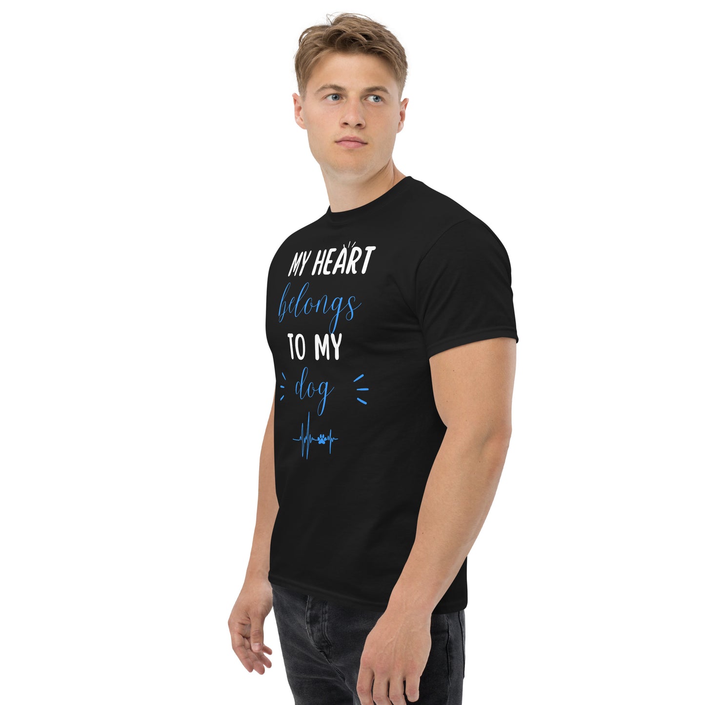 My Heart Belongs to My Dog Unisex Classic Tee