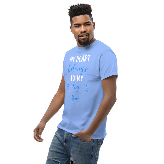 My Heart Belongs to My Dog Unisex Classic Tee