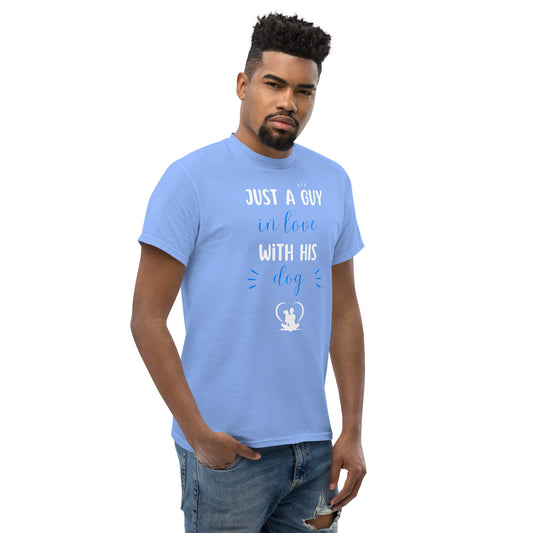 Just a Boy in Love with His Dog Unisex Classic Tee