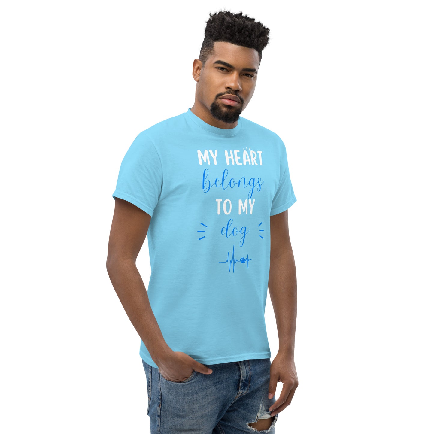 My Heart Belongs to My Dog Unisex Classic Tee