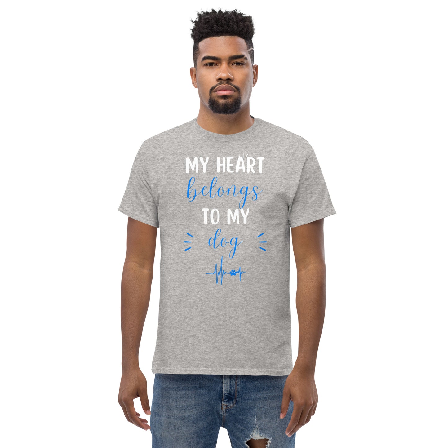 My Heart Belongs to My Dog Unisex Classic Tee