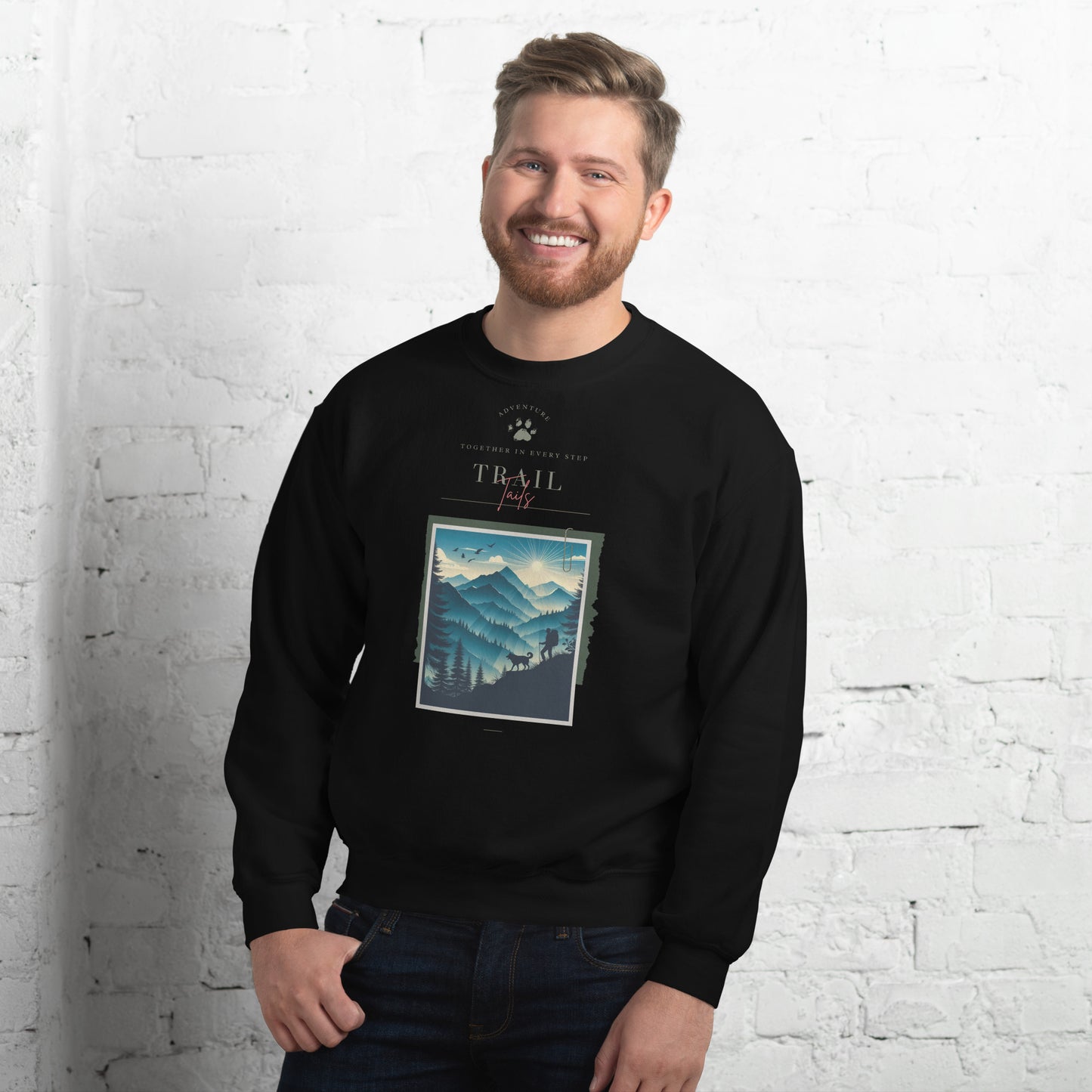 Trail Tails: Adventure Together Unisex Sweatshirt