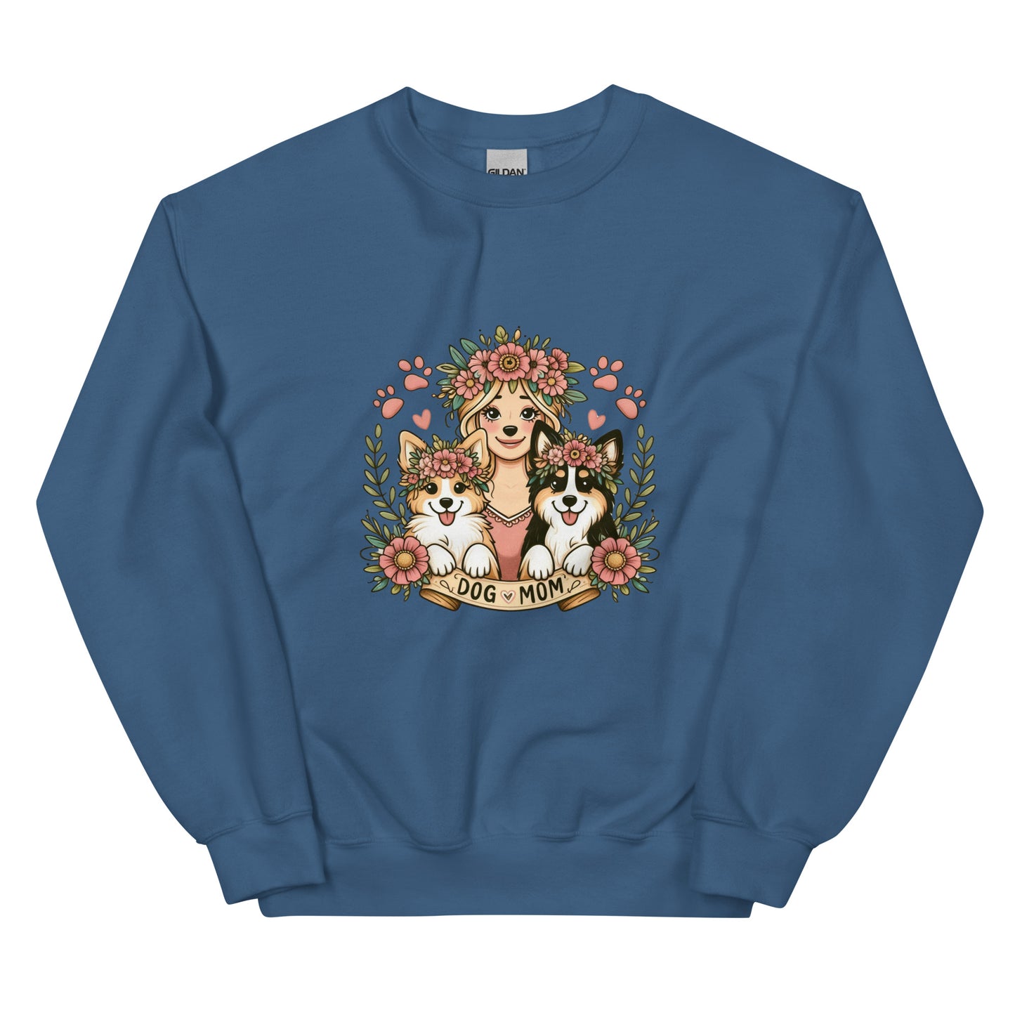 Dog Mom Woman Sweatshirt