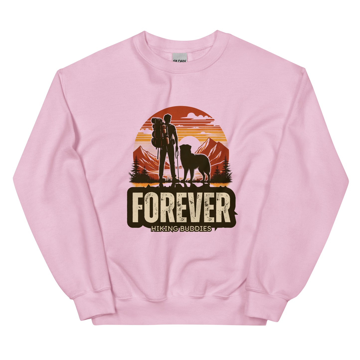 Forever Hiking Buddies Man Sweatshirt