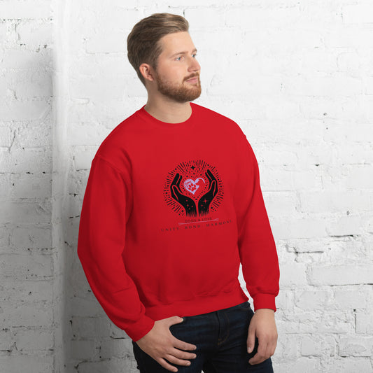 Dogs & Love: A Pawfect Bond Unisex Sweatshirt