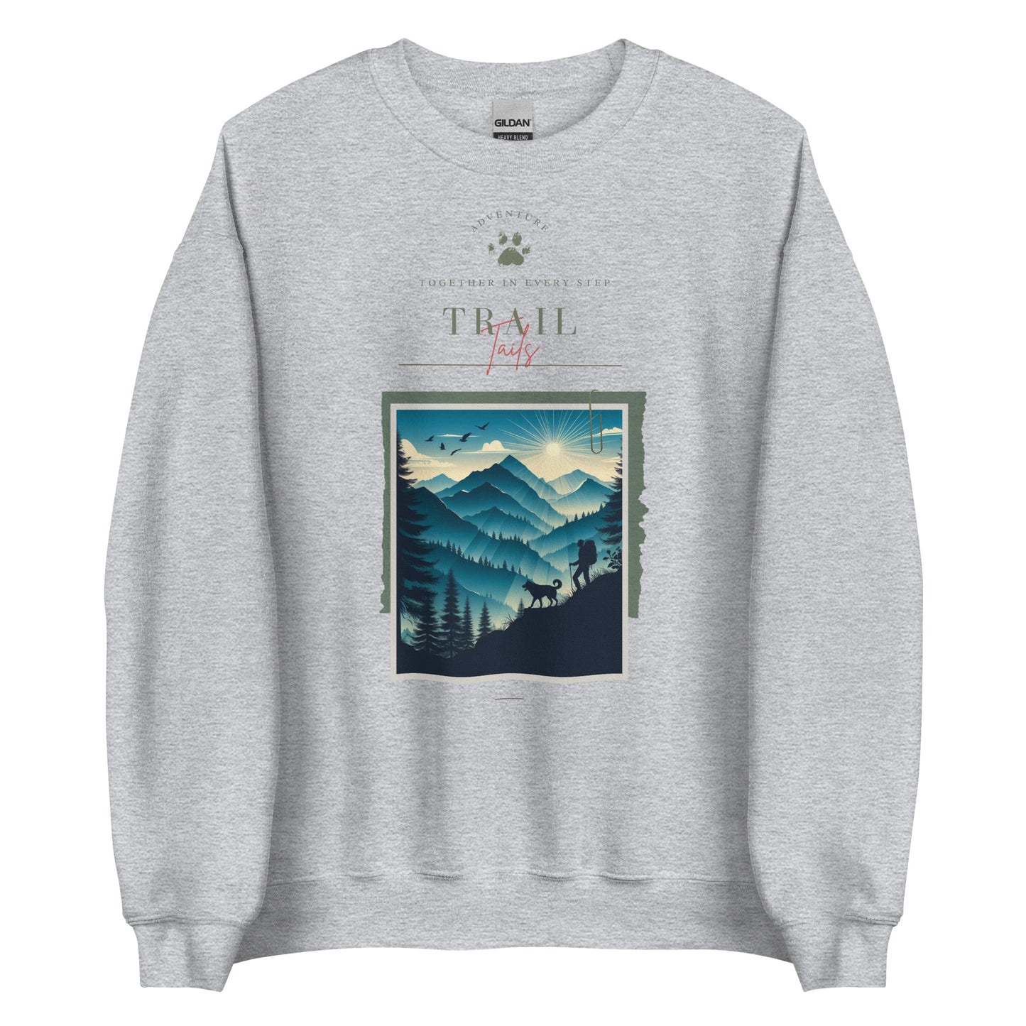 Trail Tails: Adventure Together Unisex Sweatshirt