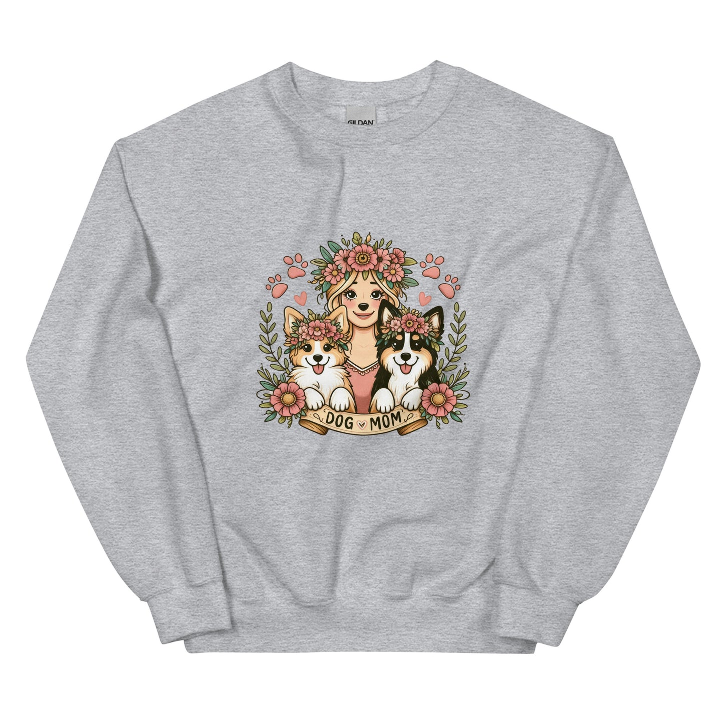 Dog Mom Woman Sweatshirt