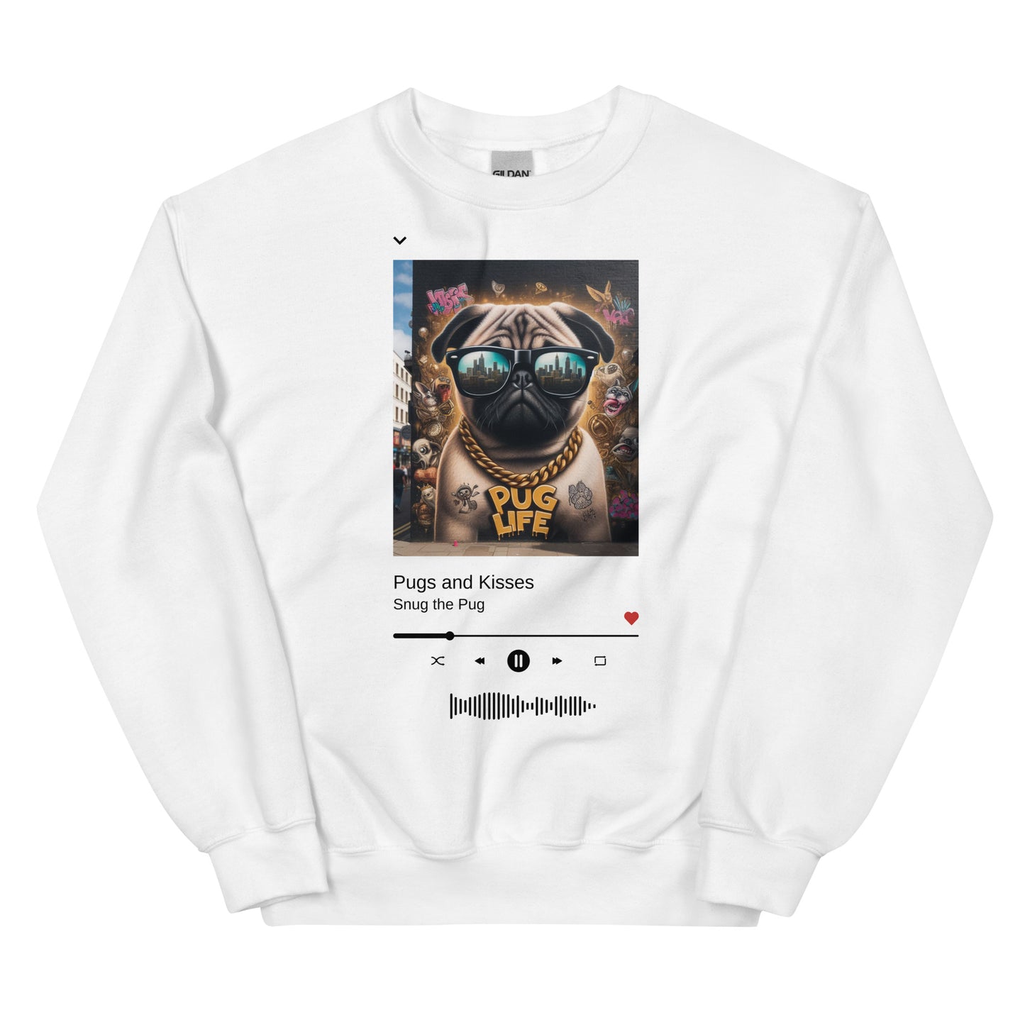 Pug Life Unisex Sweatshirt