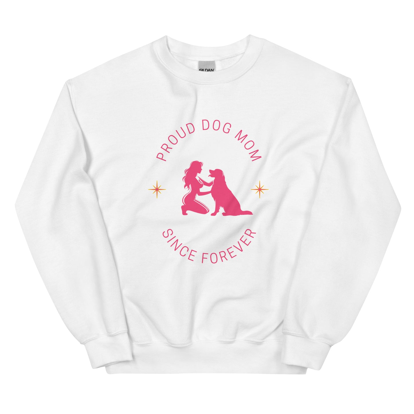 Proud Dog Mom Woman Sweatshirt