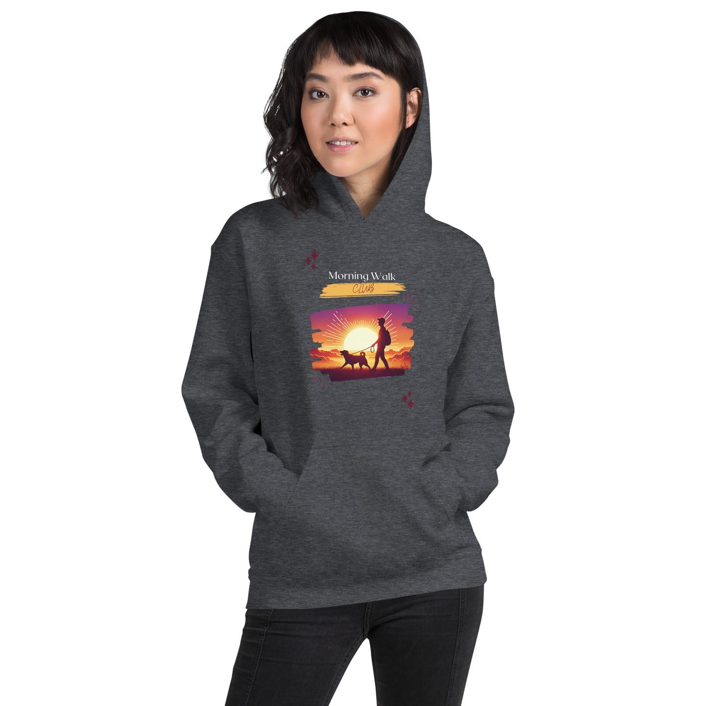 Morning Walk Club Unisex Hoodie