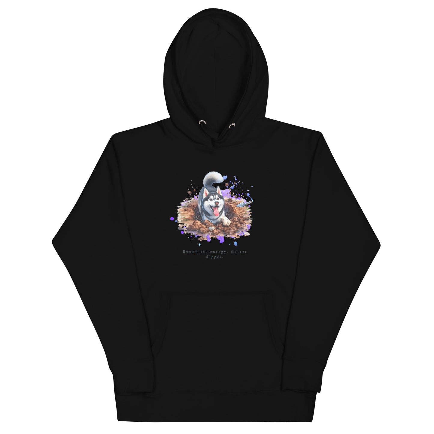 Husky Master Digger Unisex Hoodie