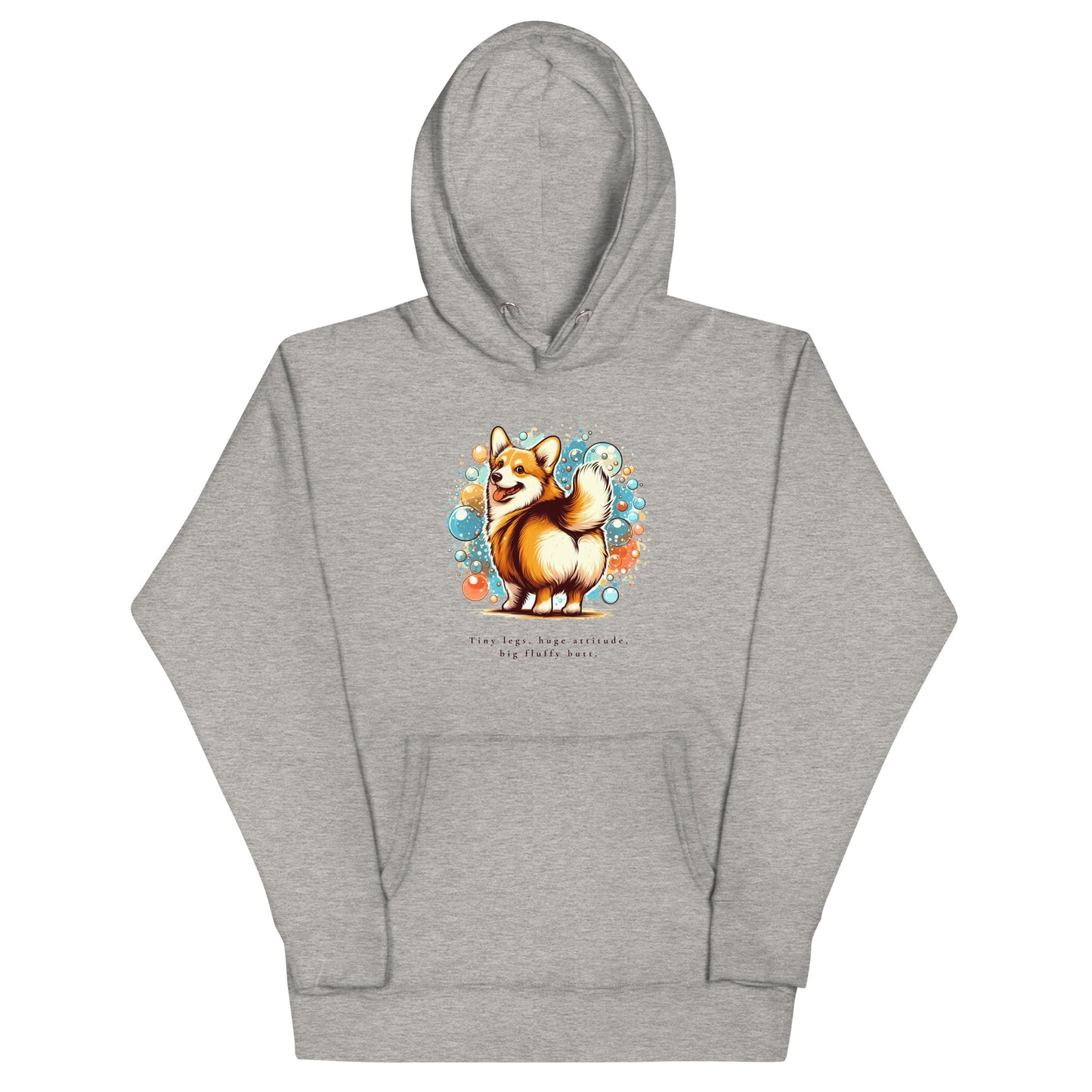 Corgi Huge Attitude Unisex Hoodie