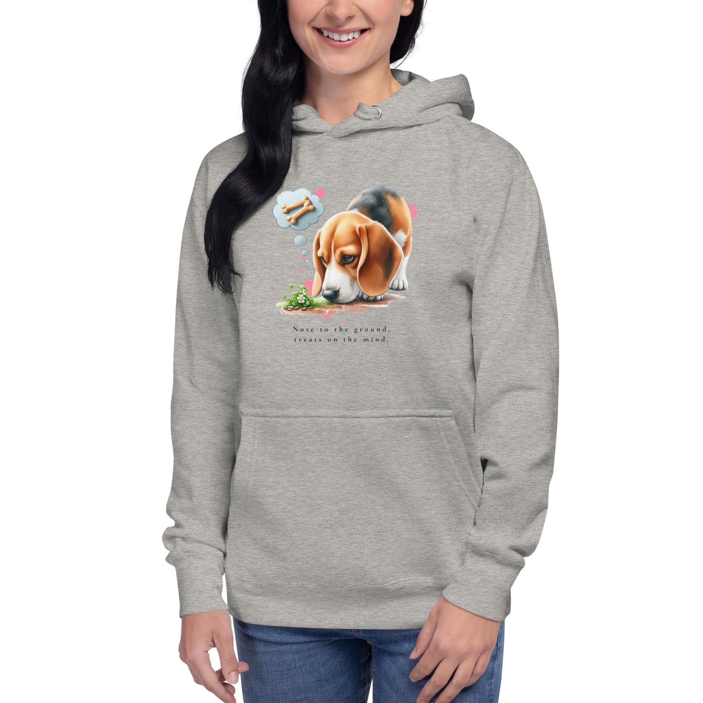 Beagle Nose To The Ground Unisex Hoodie