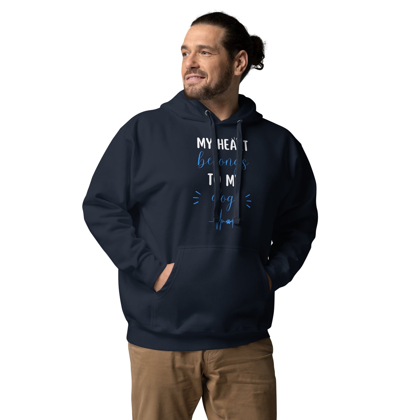 My Heart Belongs to My Dog Unisex Hoodie