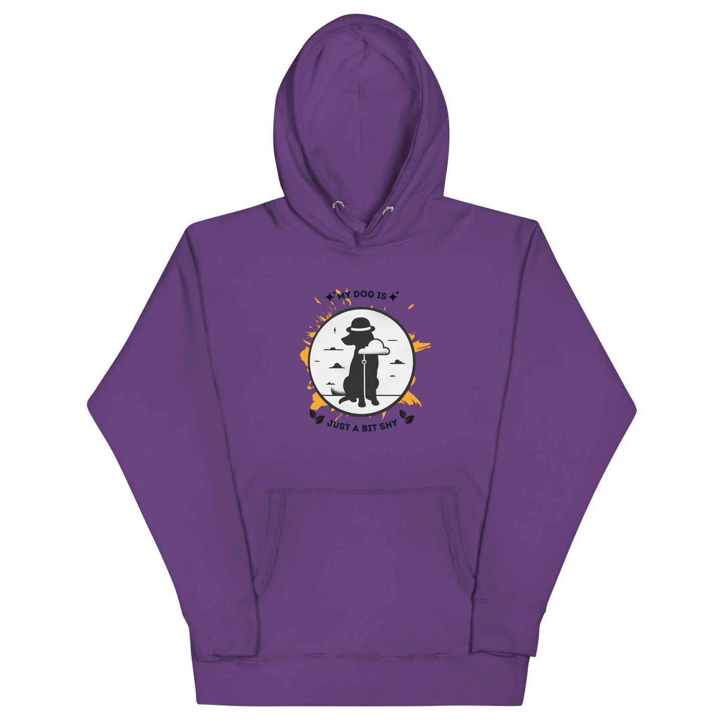 My Dog Is Just a Bit Shy Unisex Hoodie