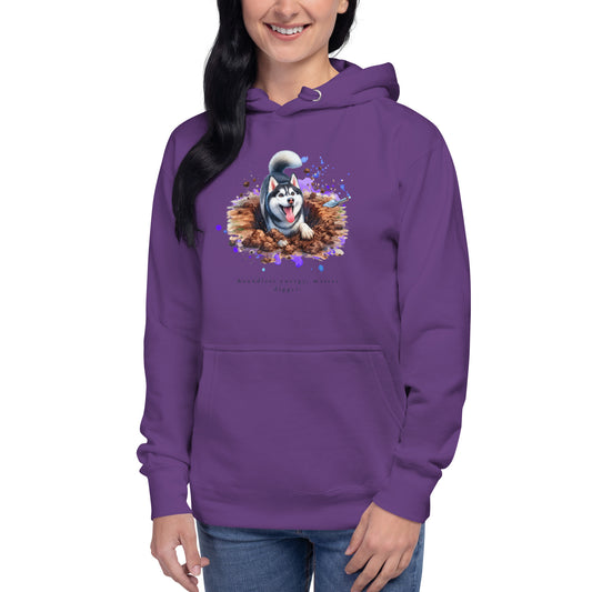 Husky Master Digger Unisex Hoodie