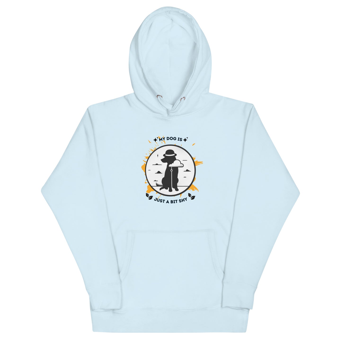 My Dog Is Just a Bit Shy Unisex Hoodie