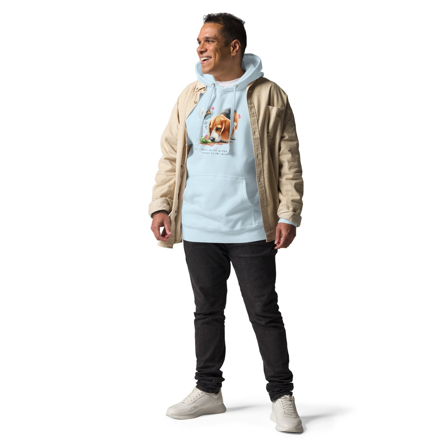 Beagle Nose To The Ground Unisex Hoodie