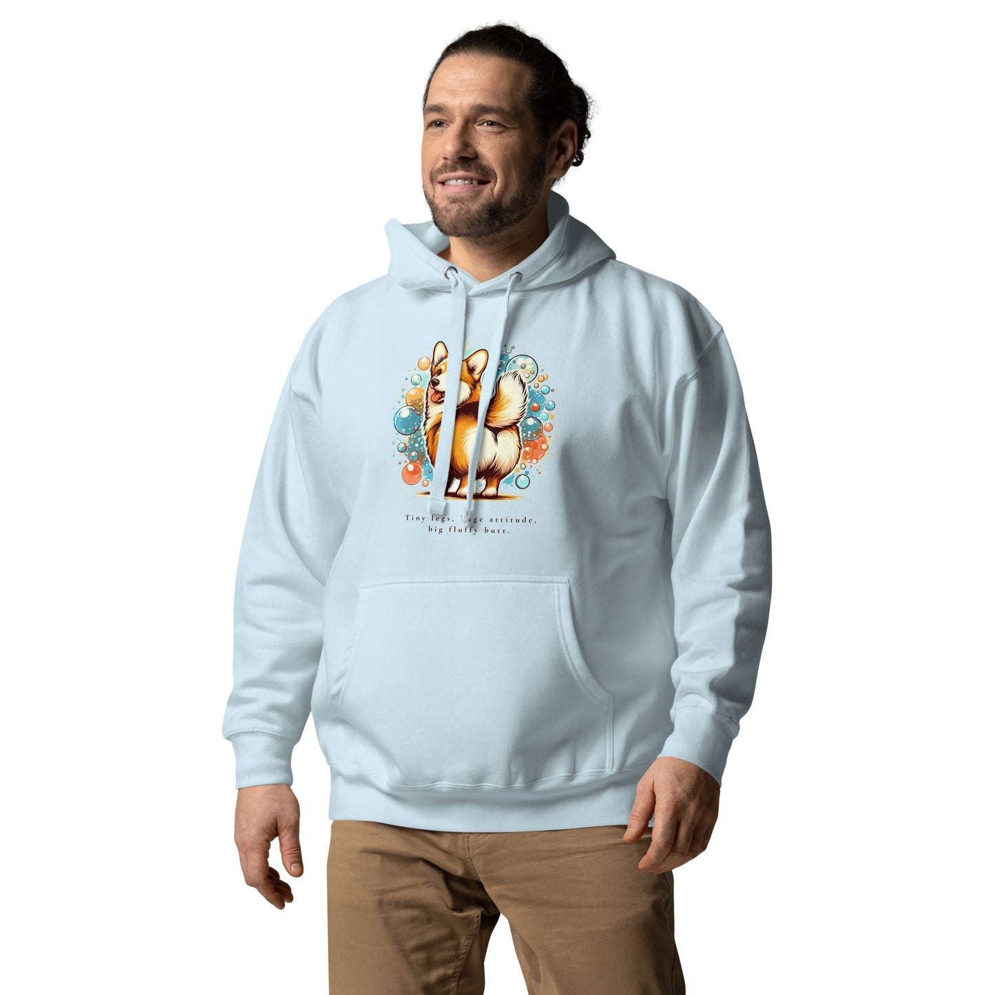 Corgi Huge Attitude Unisex Hoodie