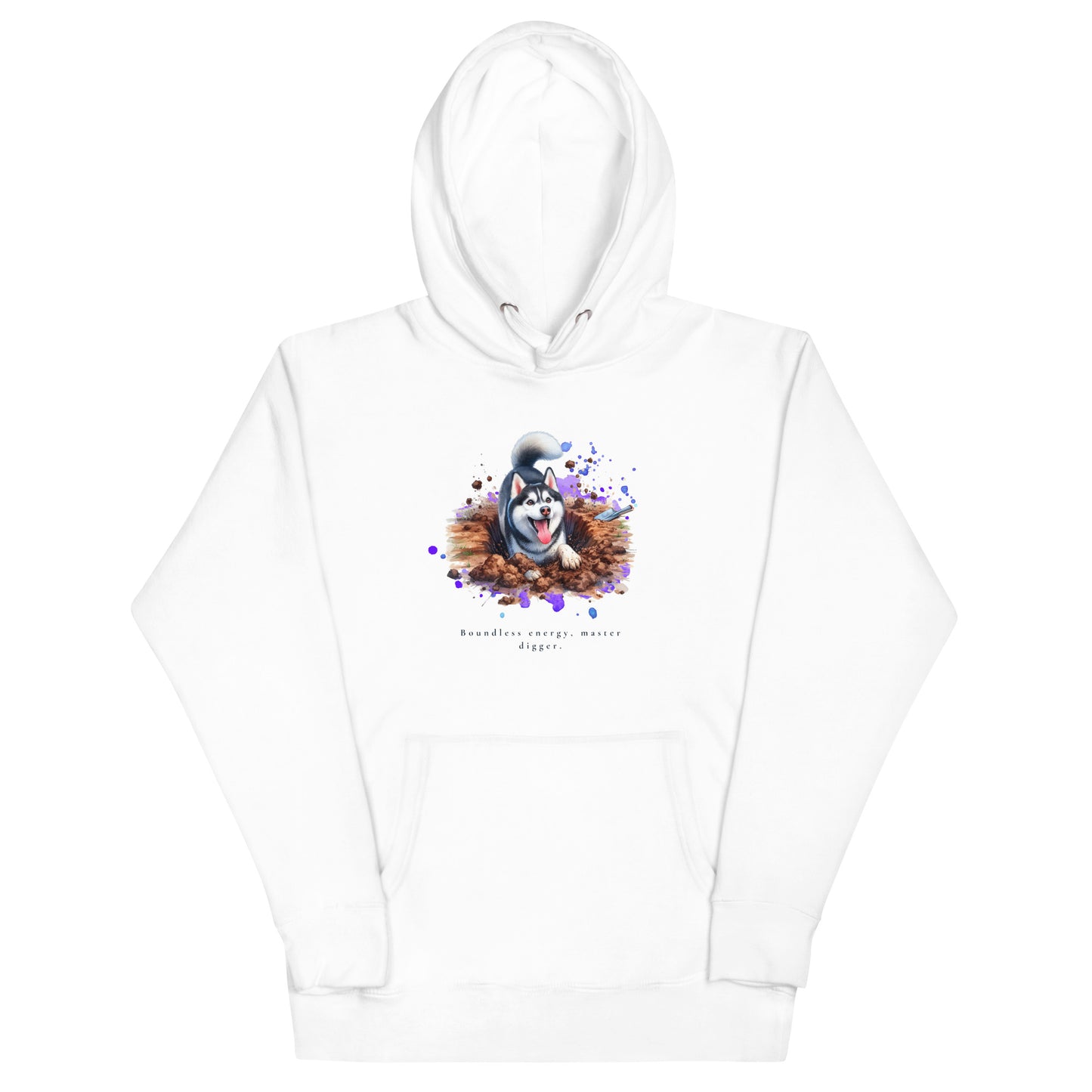 Husky Master Digger Unisex Hoodie