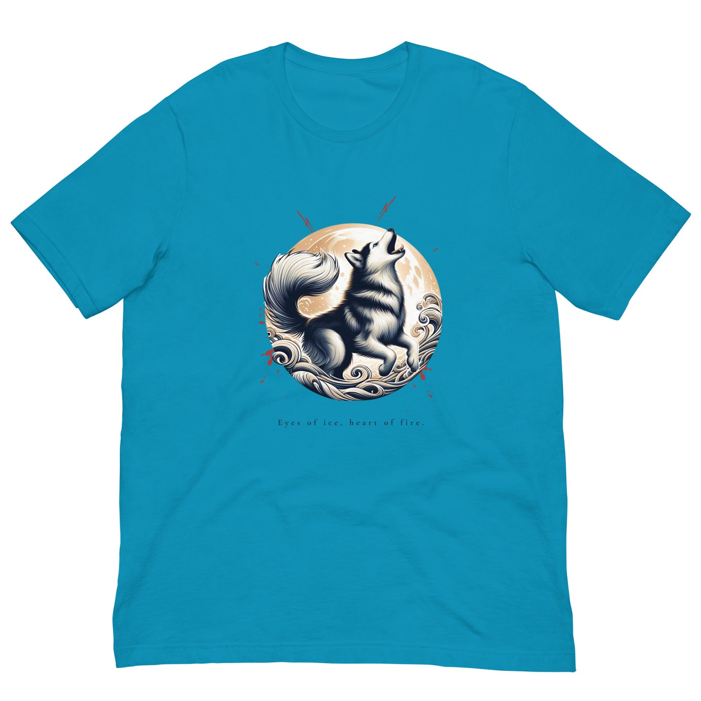 Husky Moon Unisex t-shirt