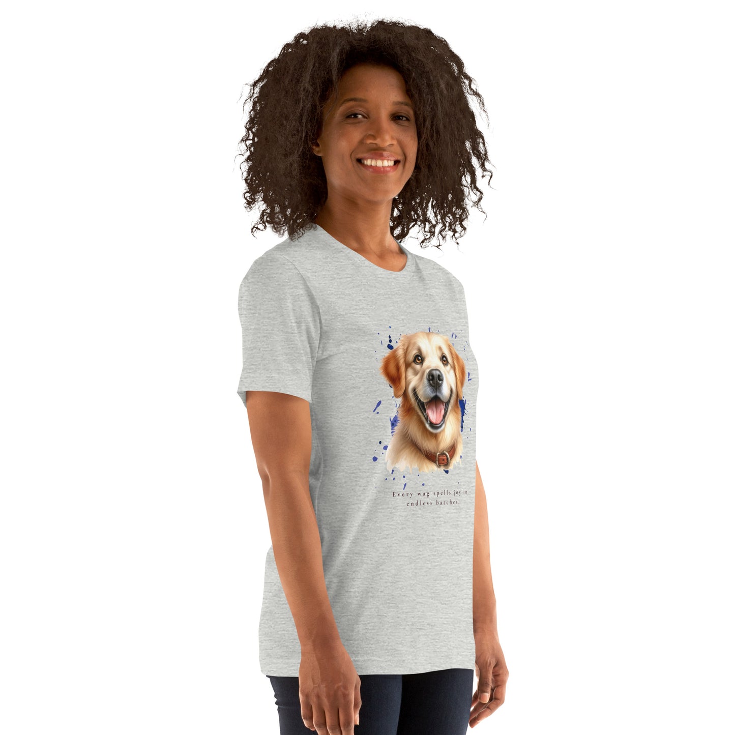 Happy Golden Unisex T-Shirt