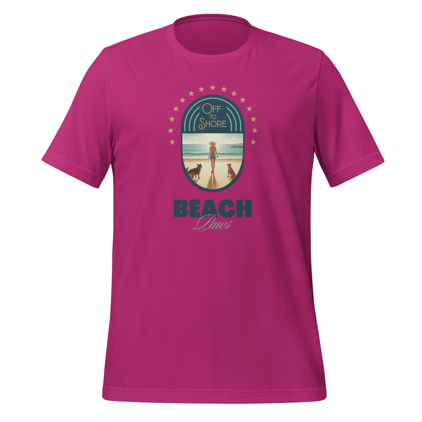 Beach Paws Unisex T-Shirt