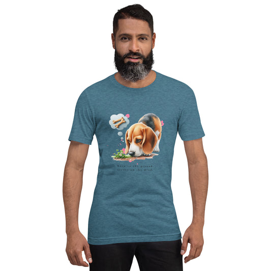 Beagle Nose To The Ground Unisex T-Shirt