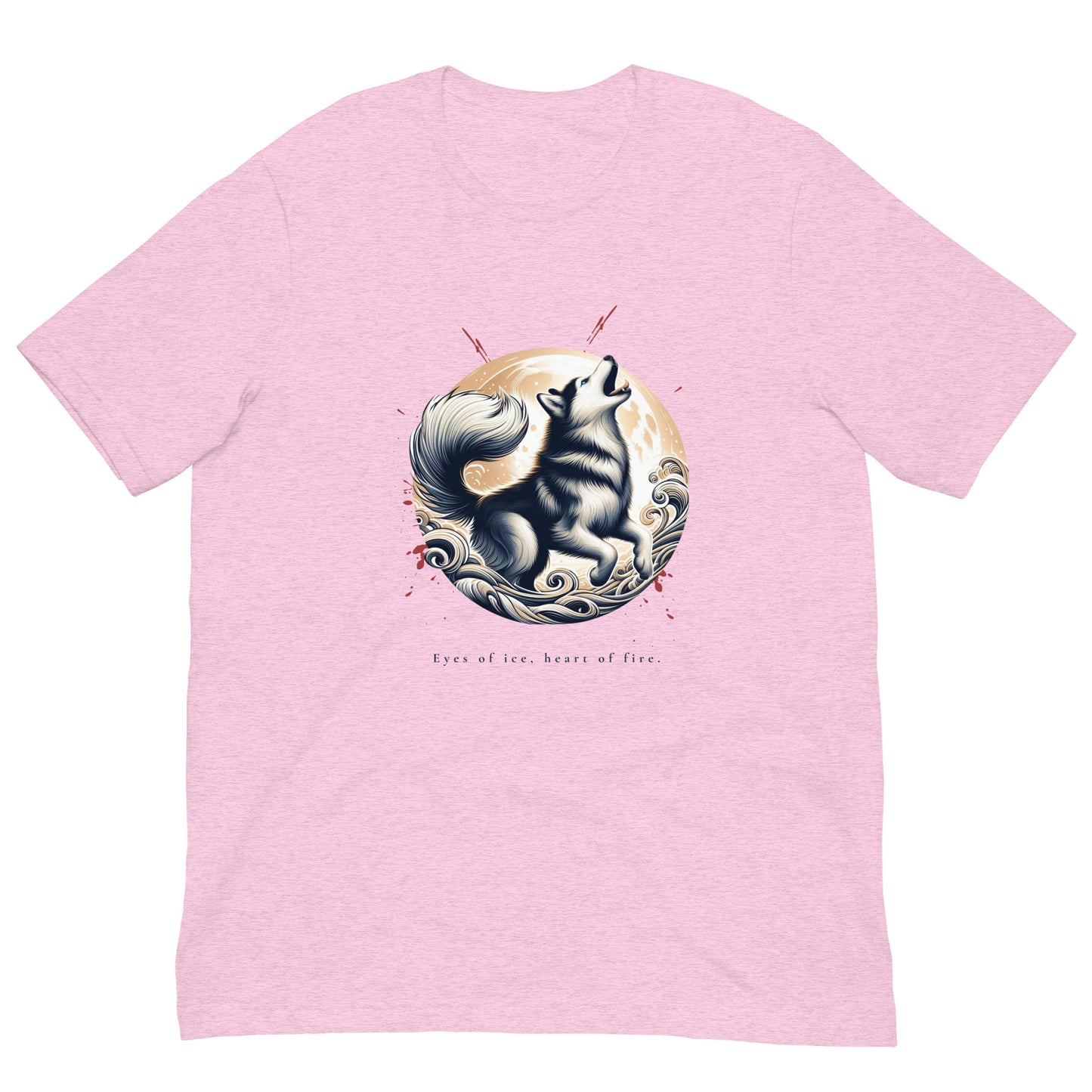 Husky Moon Unisex t-shirt