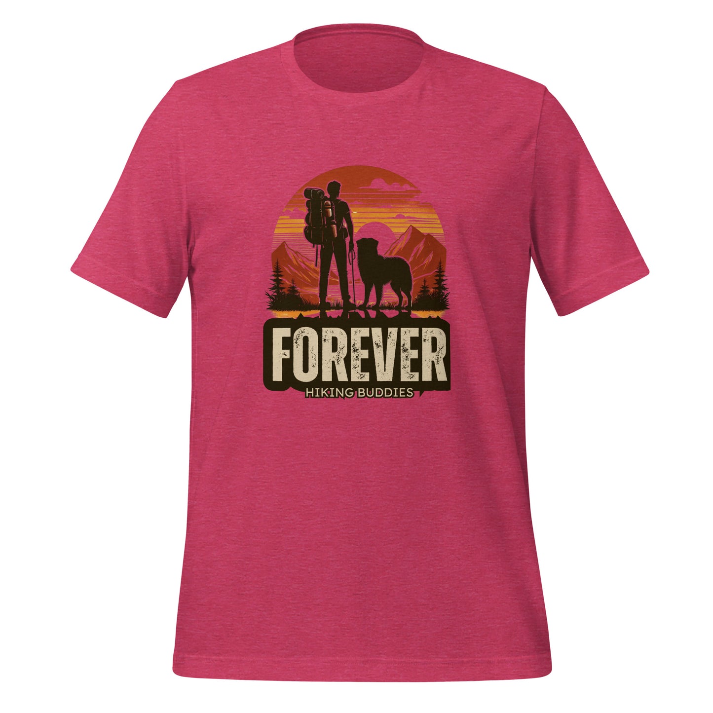 Forever Hiking Buddies Unisex Staple T-Shirt