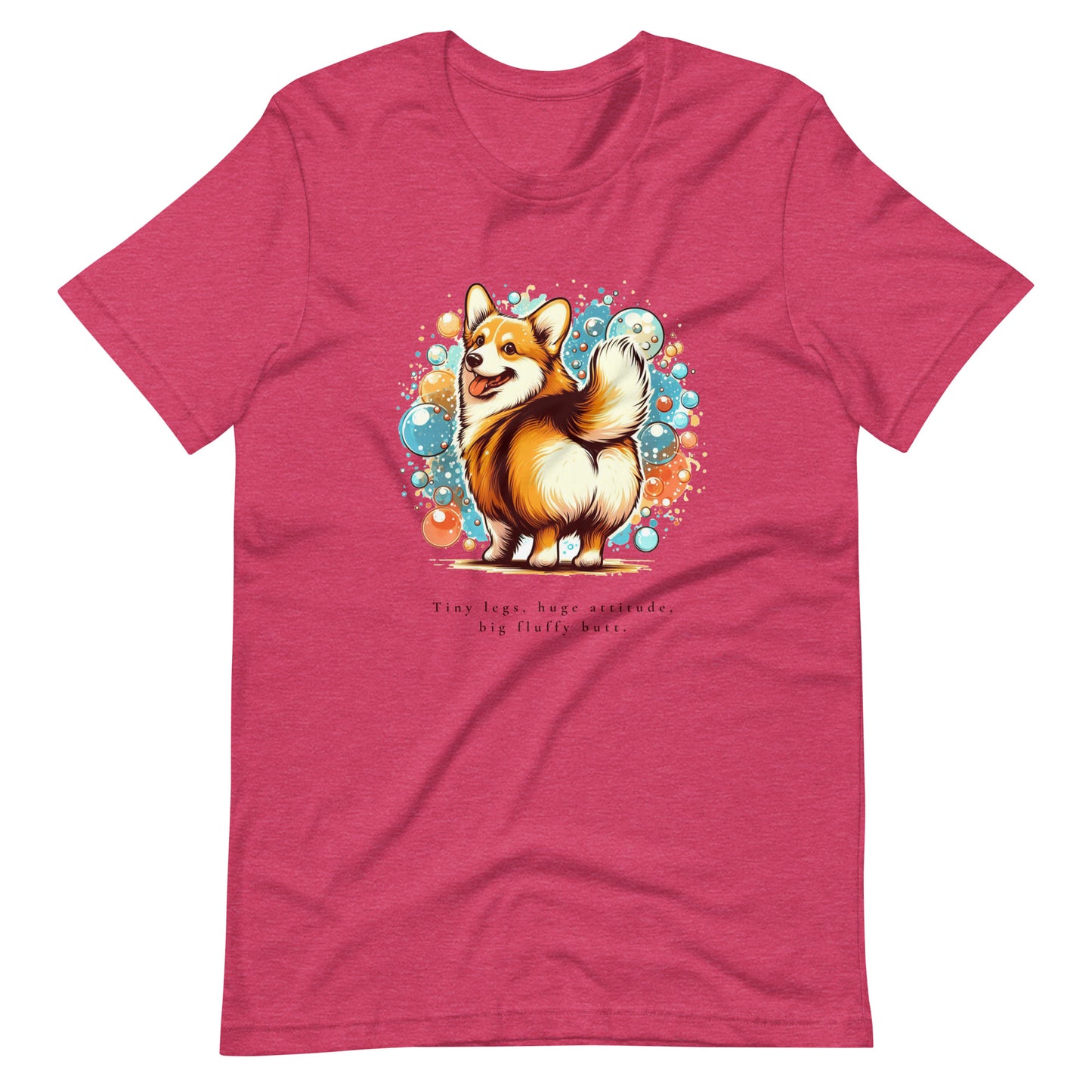 Corgi Huge Attitude Unisex T-Shirt