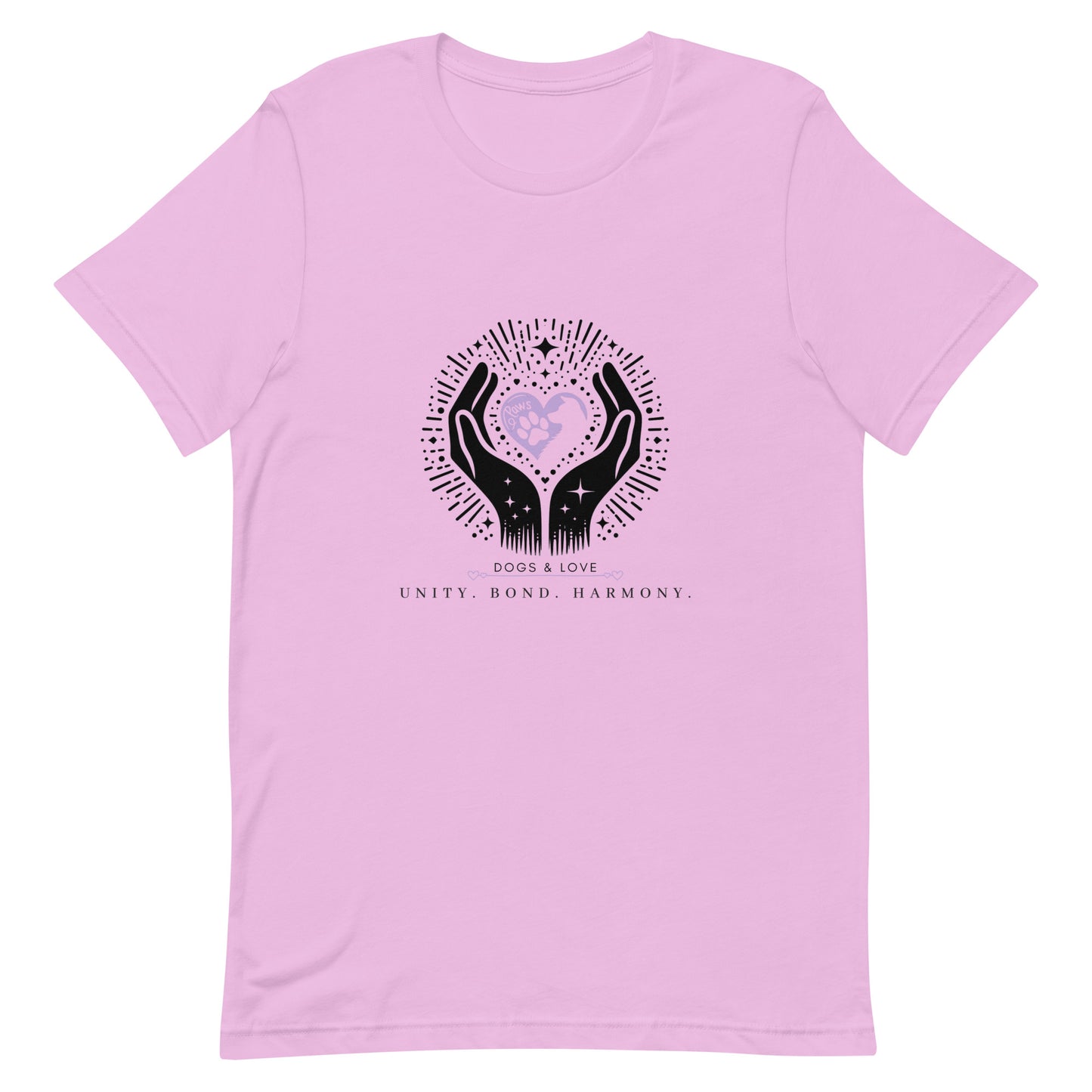 Dogs & Love: A Pawfect Bond Unisex t-shirt