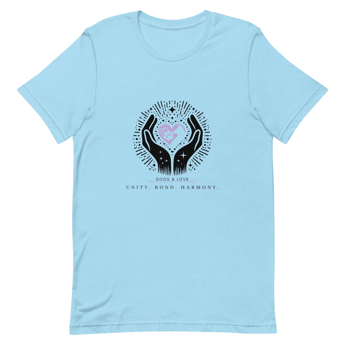 Dogs & Love: A Pawfect Bond Unisex t-shirt