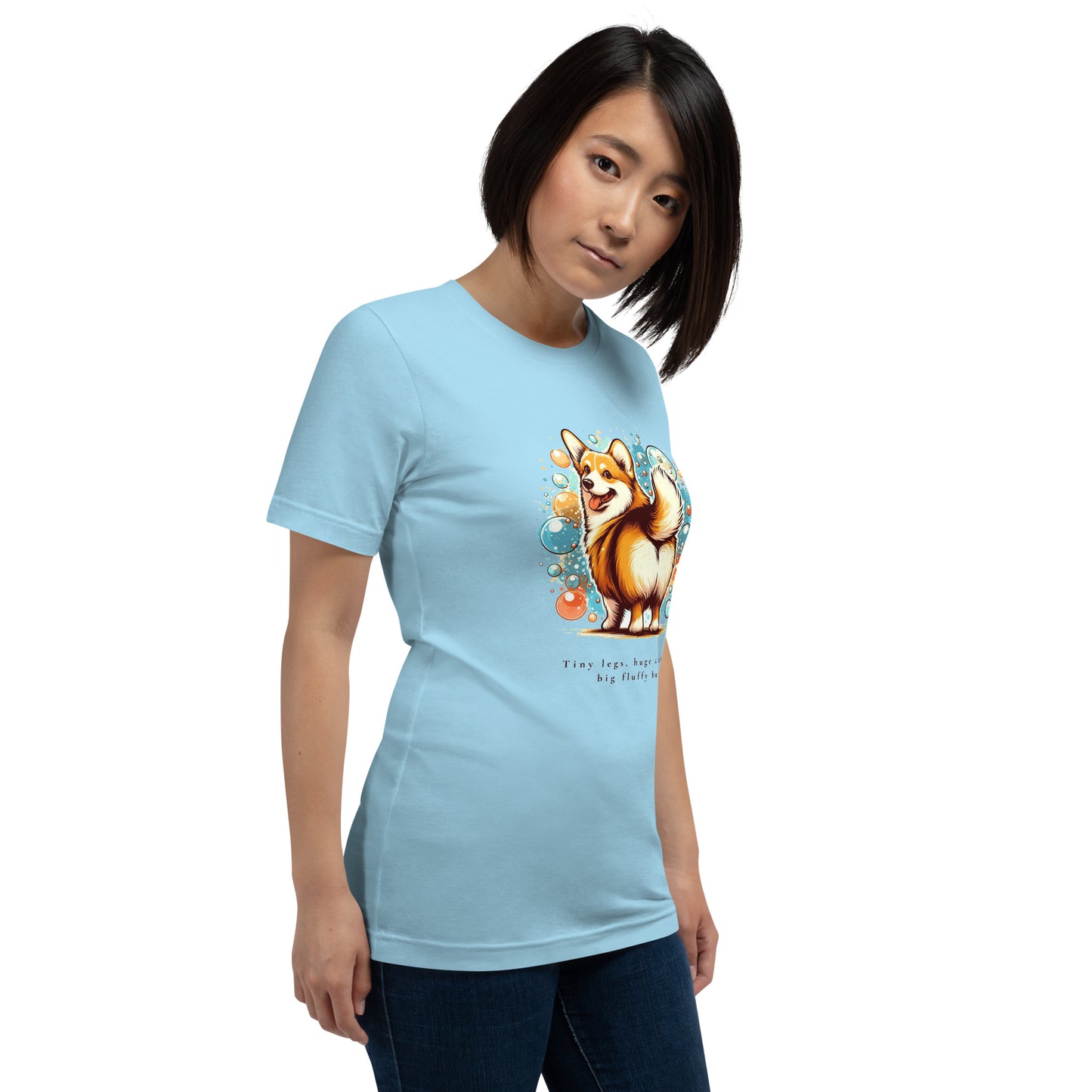 Corgi Huge Attitude Unisex T-Shirt