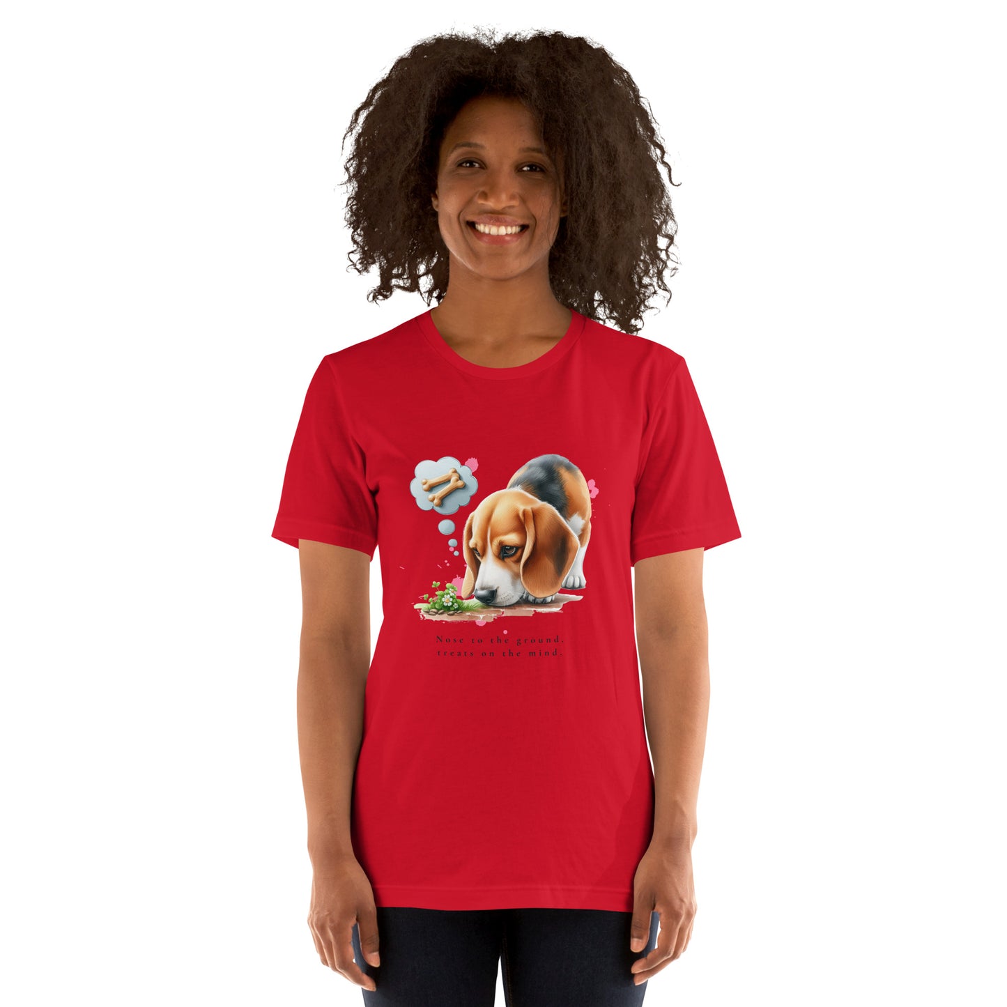 Beagle Nose To The Ground Unisex T-Shirt