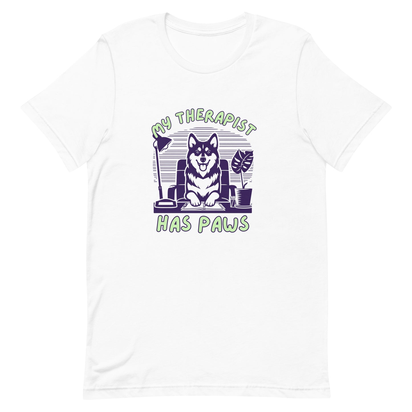 My Therapist Has Paws Unisex t-shirt