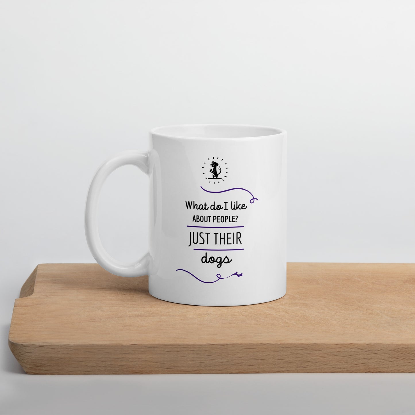 What Do I Like About People? White Glossy Mug