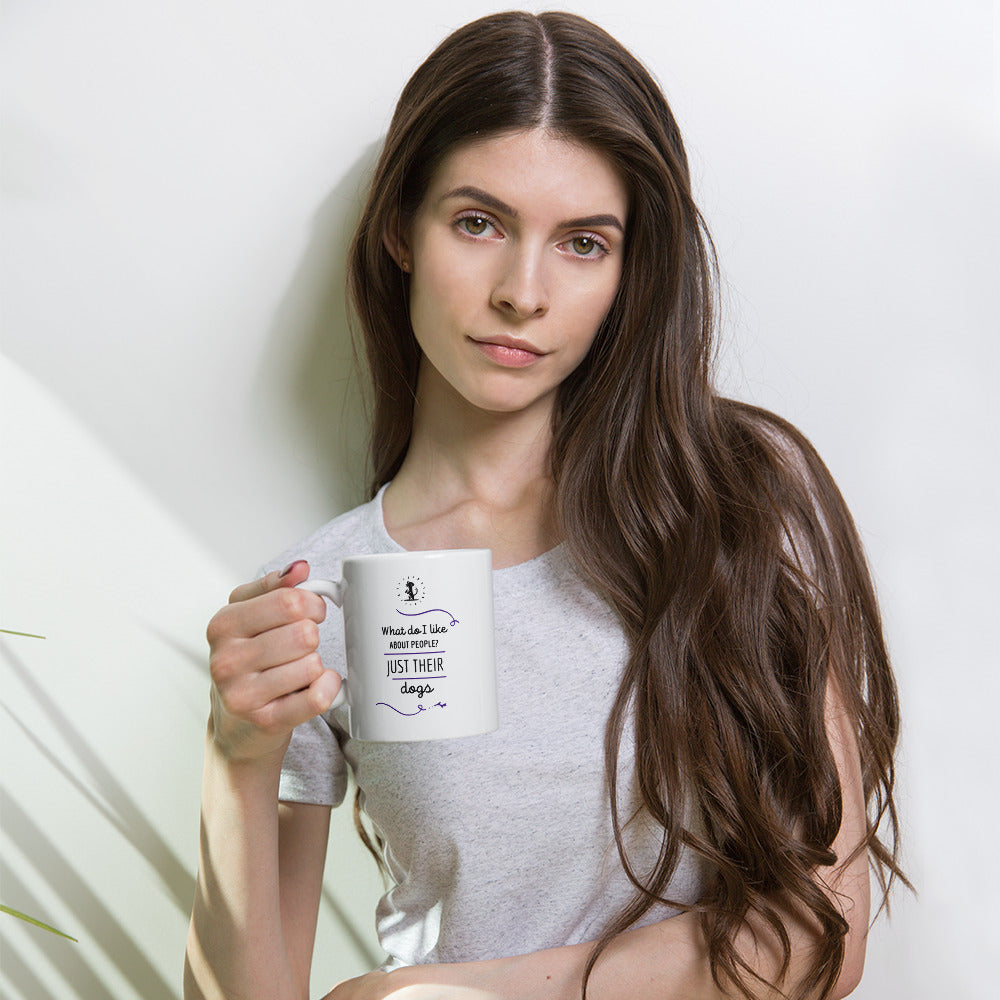 What Do I Like About People? White Glossy Mug