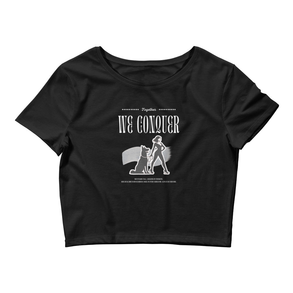 Together We Conquer Women’s Crop Tee