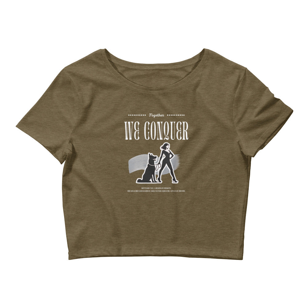 Together We Conquer Women’s Crop Tee