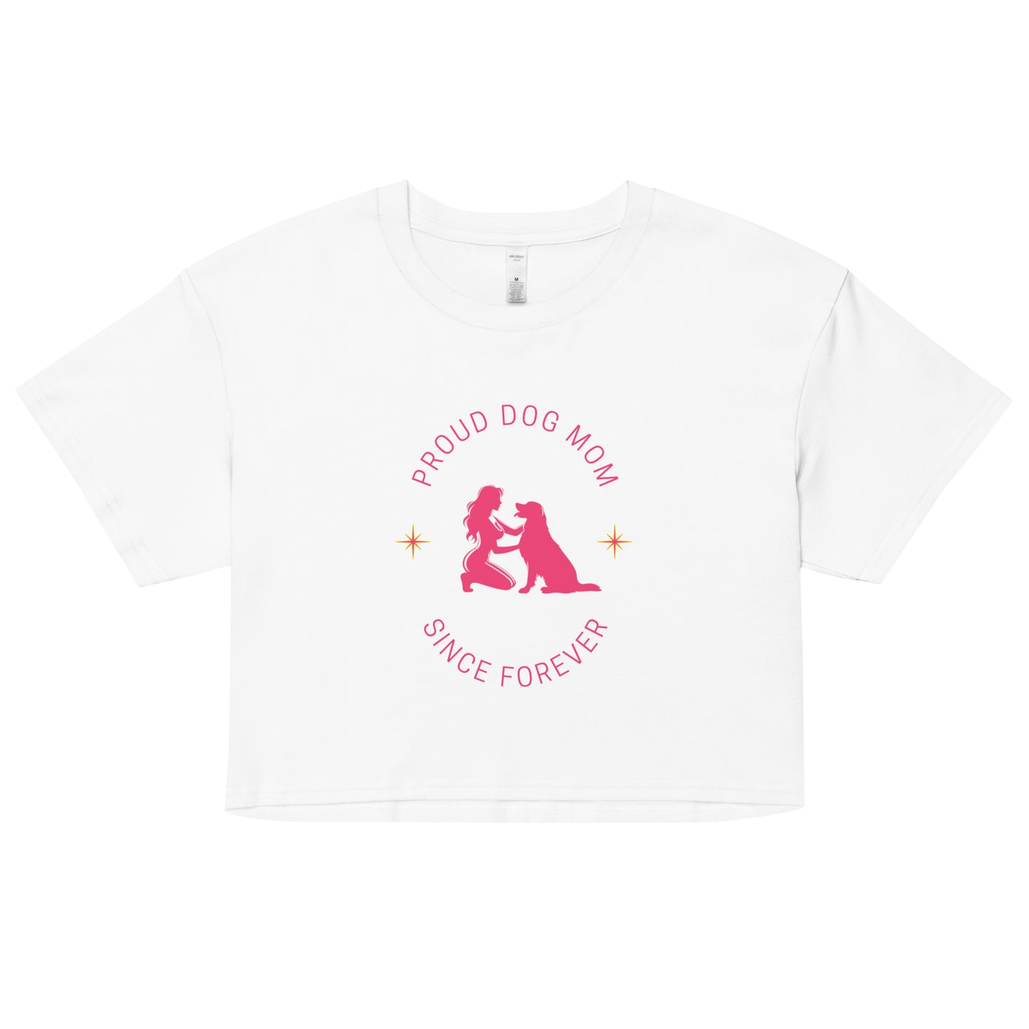 Proud Dog Mom Women’s crop top