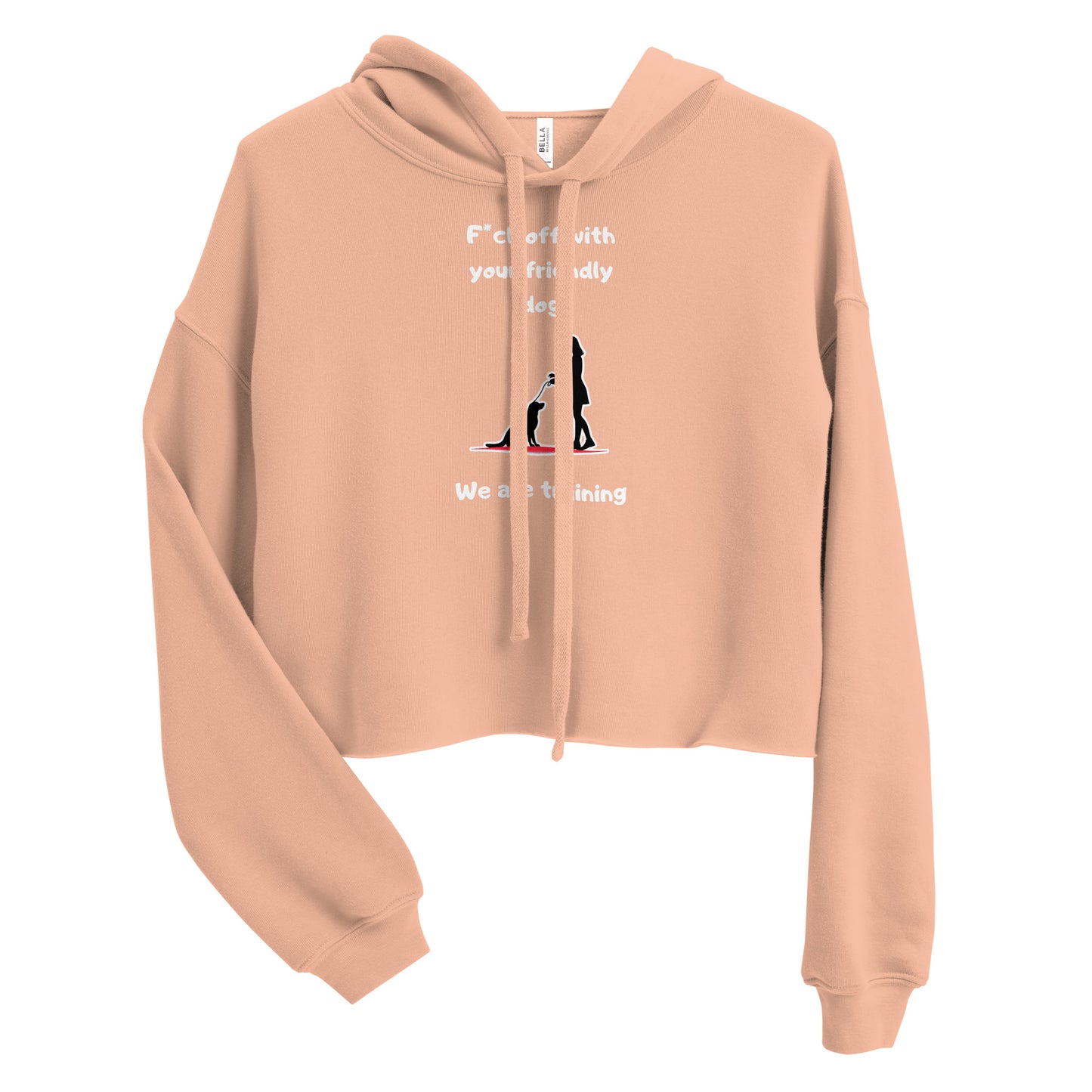 We Are Training Girl - Crop Hoodie