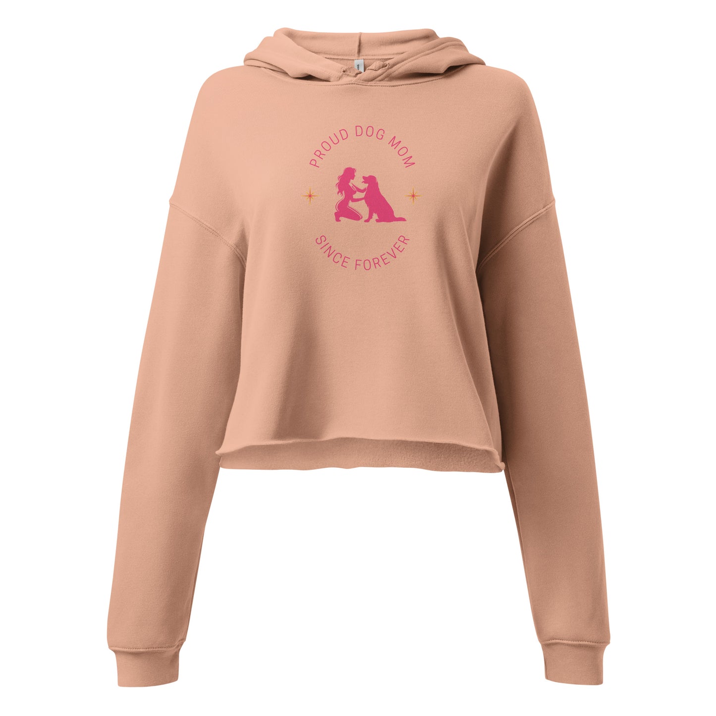 Proud Dog Mom Crop Hoodie