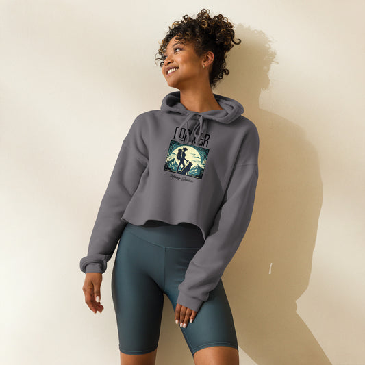 Forever Hiking Buddies Crop Hoodie