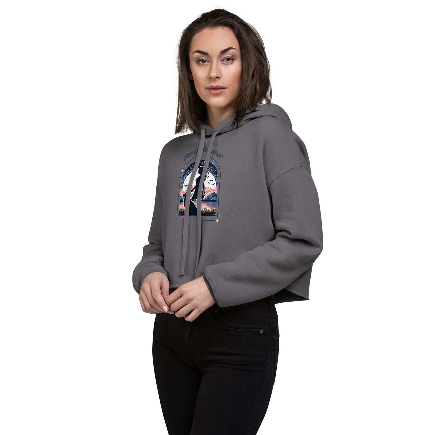 Always Together Crop Hoodie