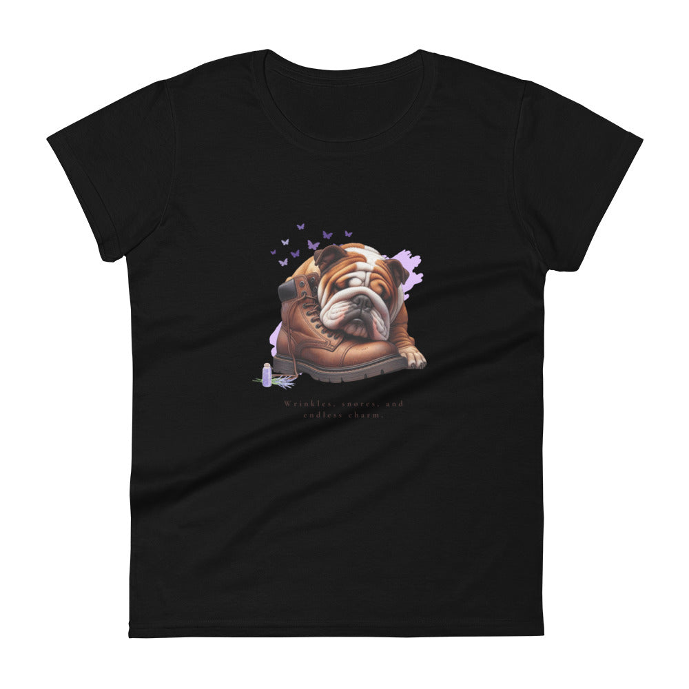 Endless Charm English Bulldog Women's Short Sleeve T-Shirt